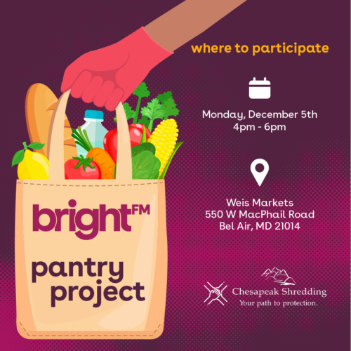 Pantry Project - December 5th