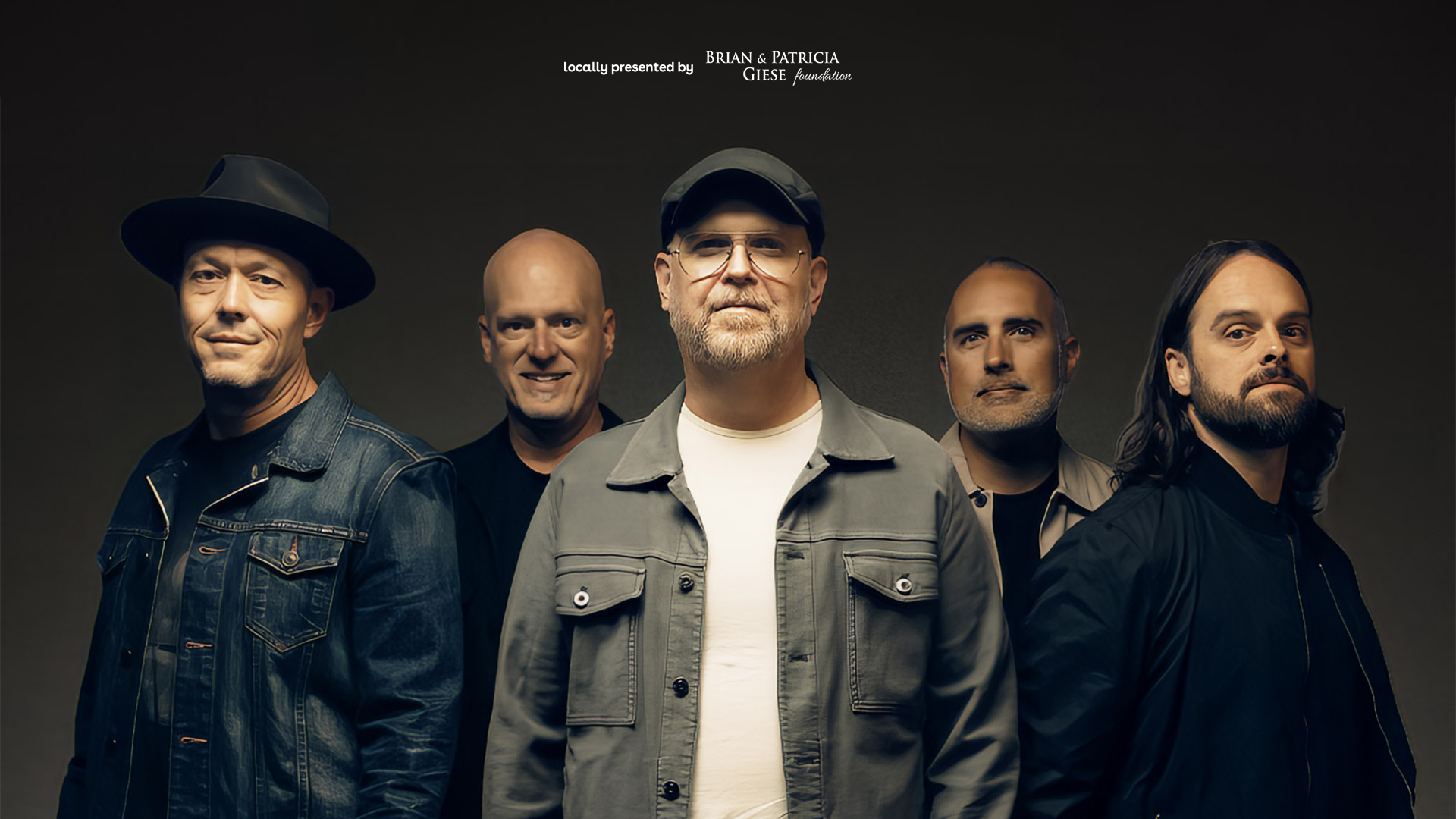 MercyMe tour standing around